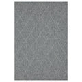 Neutral Trellis Living Room Rug - Mahoni