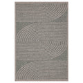 Art Deco Grey Living Room Rug - Reine