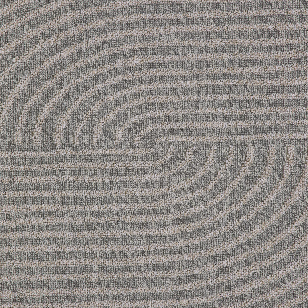 Art Deco Grey Outdoor Rug - Reine
