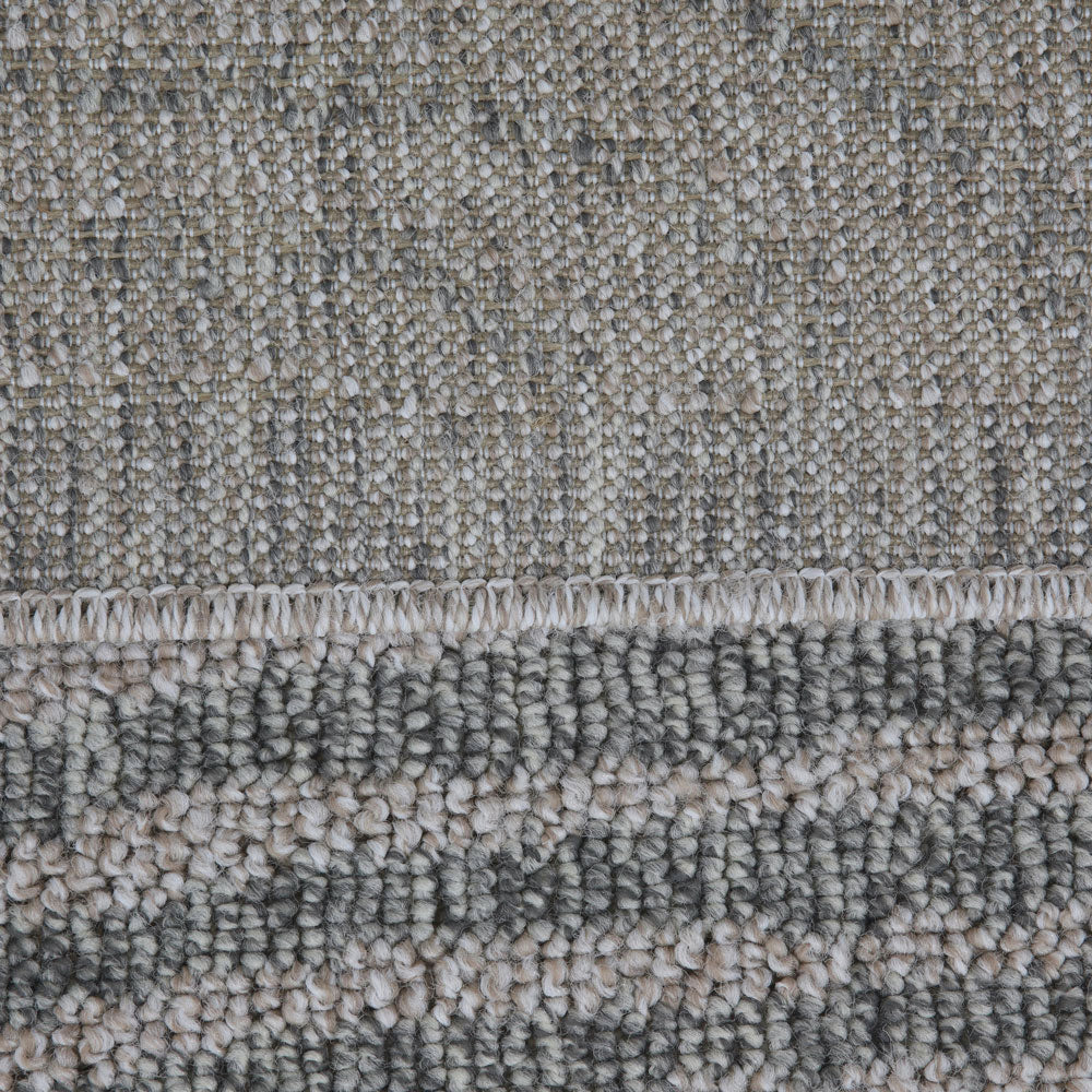 Art Deco Grey Outdoor Rug - Reine