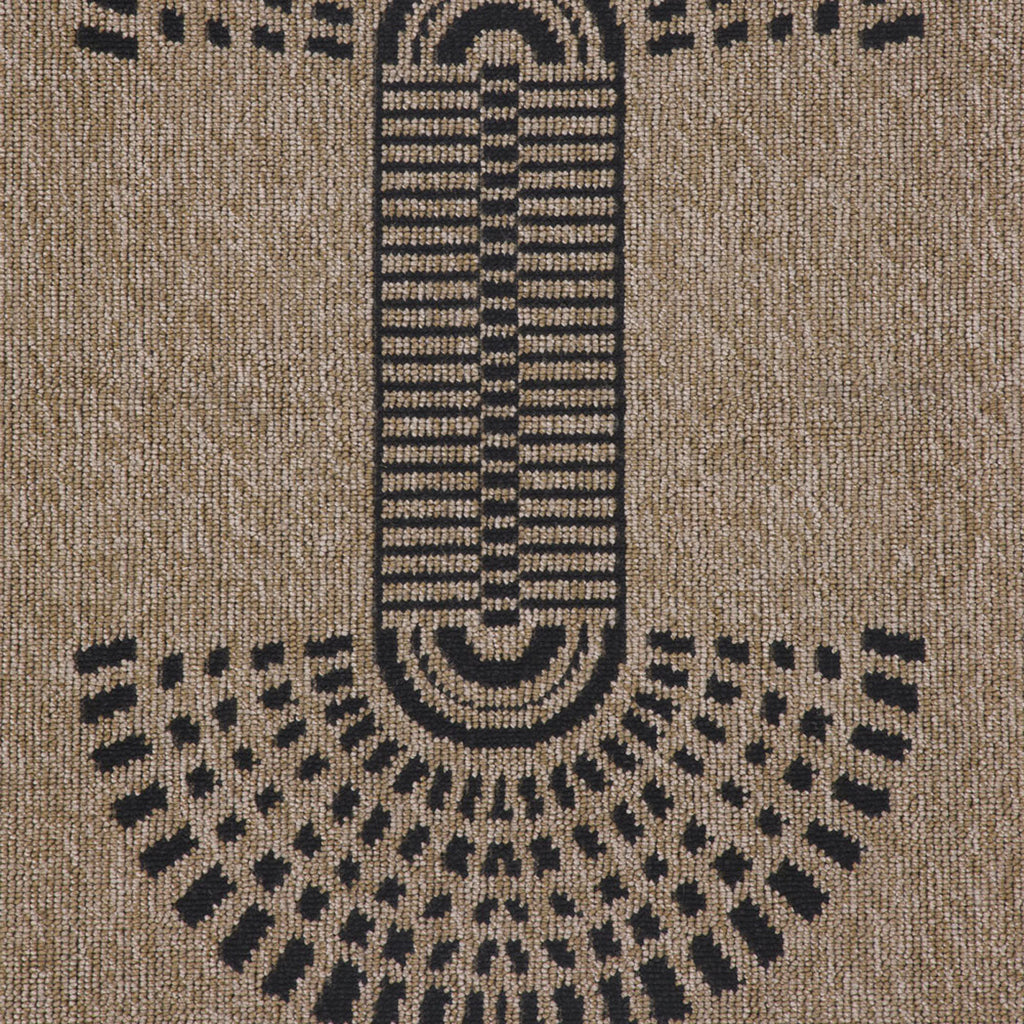 Jute Tone Aztec Outdoor Rug - Prele