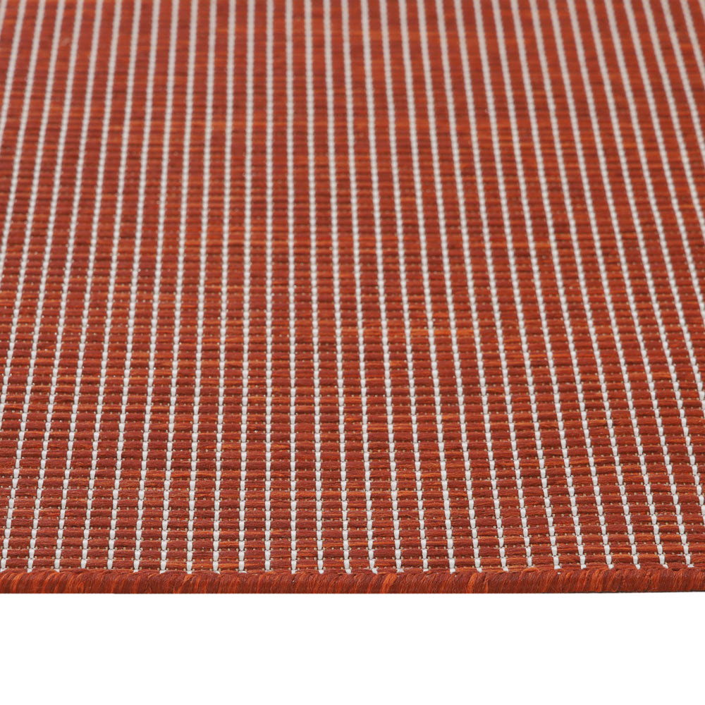 Terracotta Mottled Outdoor Rug