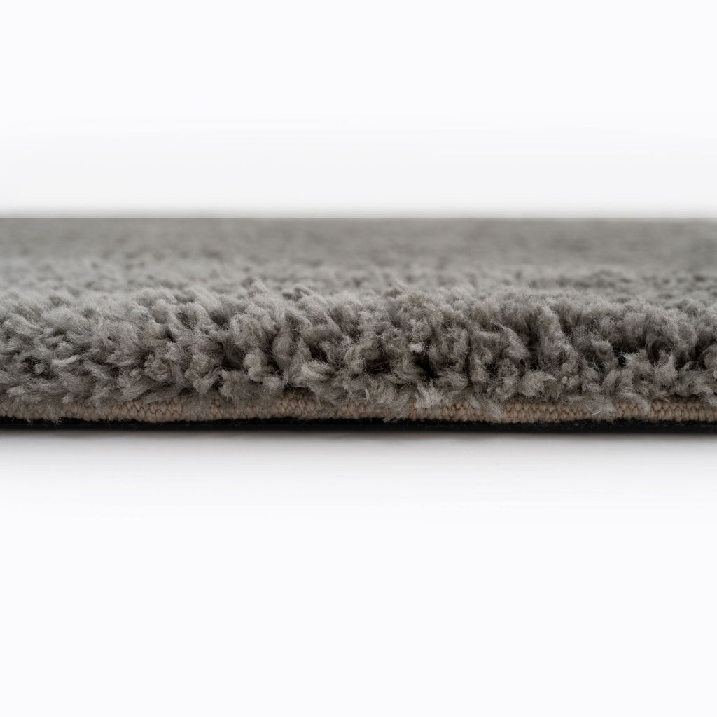 Premium Grey Shaggy Runner Rug - Dove