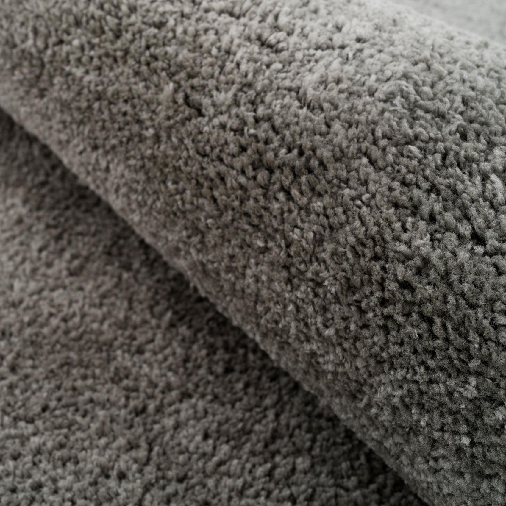 Premium Grey Shaggy Runner Rug - Dove