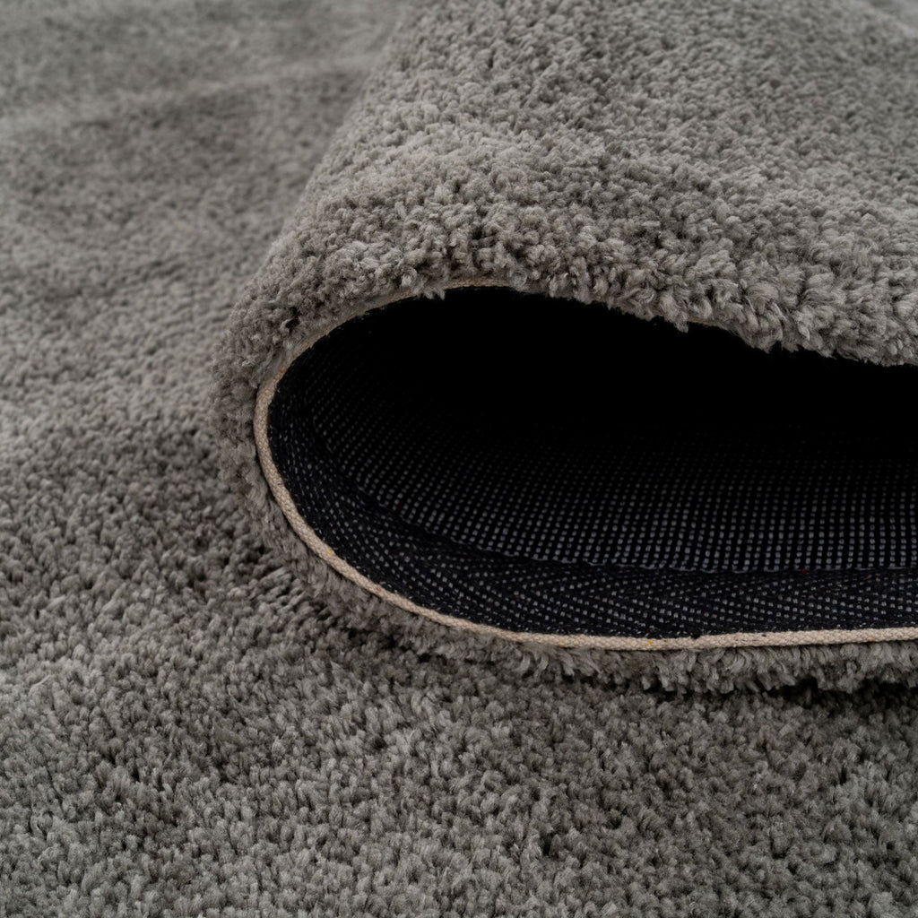 Premium Grey Shaggy Runner Rug - Dove