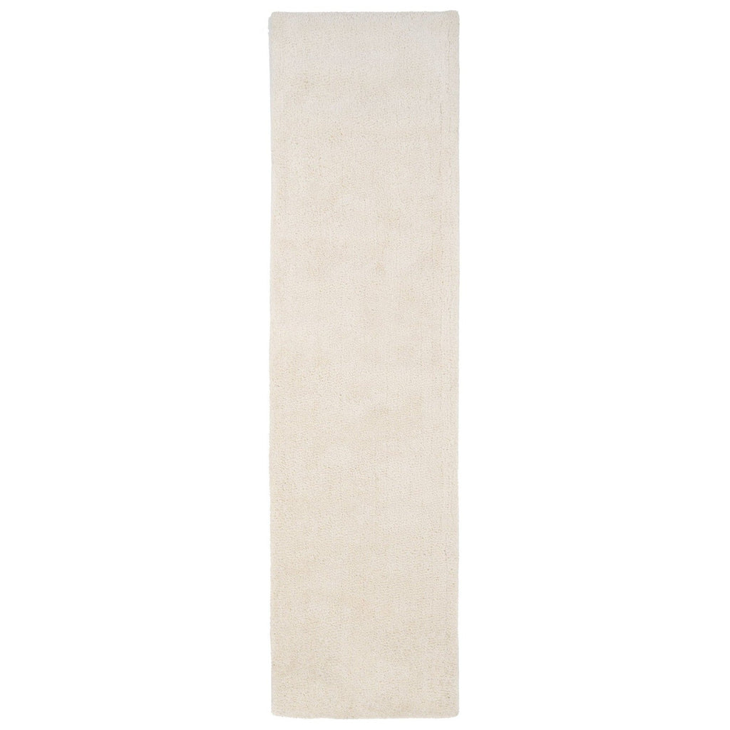 Premium Cream Shaggy Runner Rug - Lace