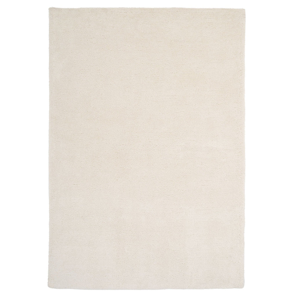 Premium Cream Shaggy Rug - Lace