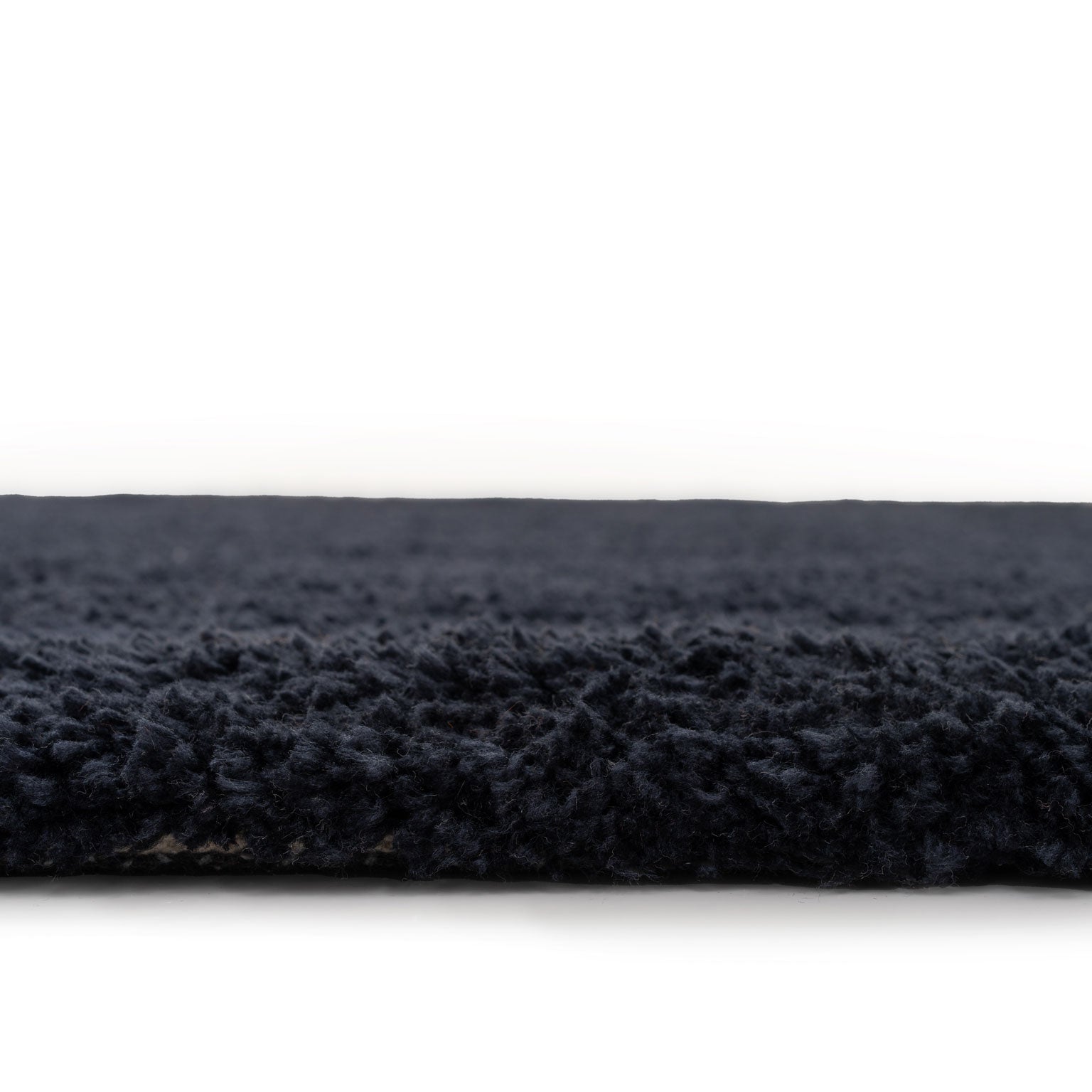 Navy Blue Shaggy Rug