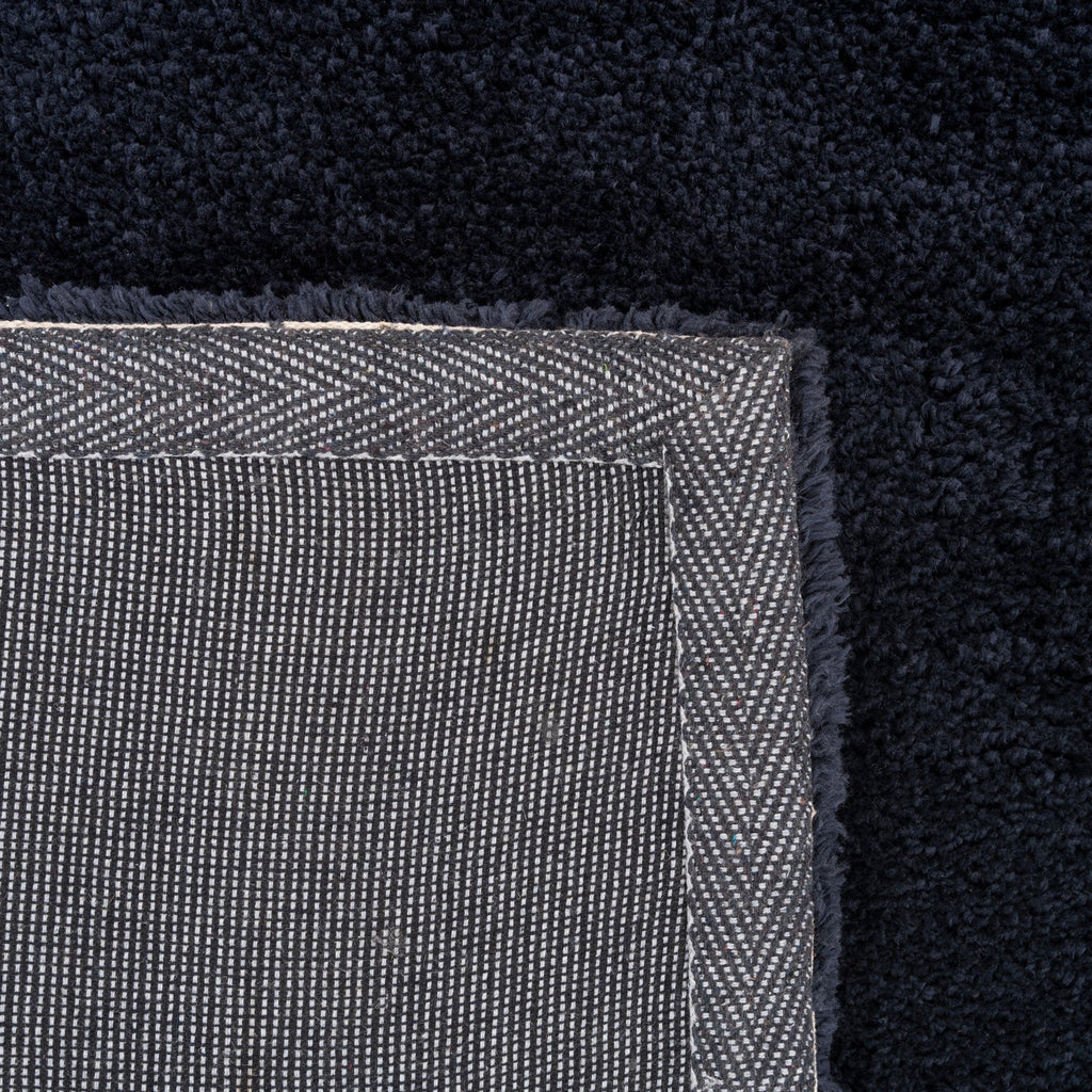 Navy Blue Shaggy Rug