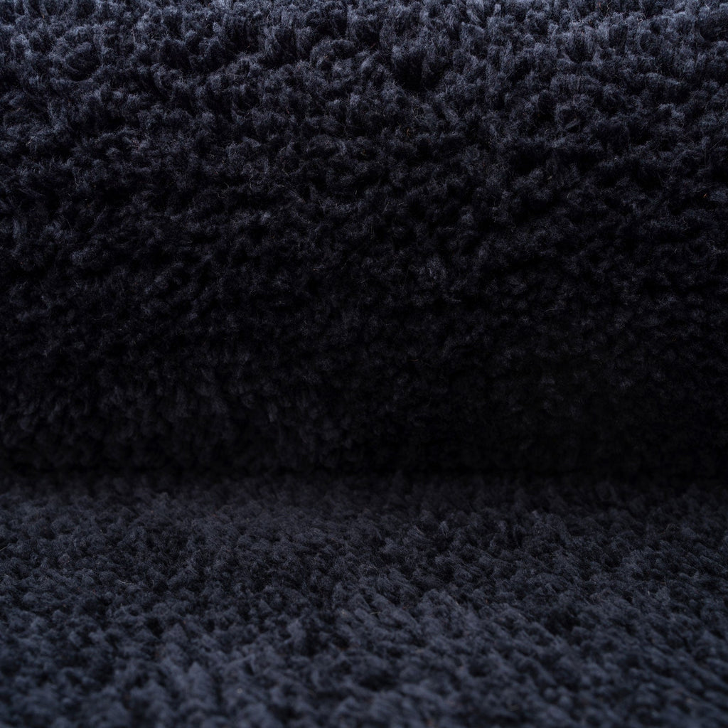 Navy Blue Shaggy Rug