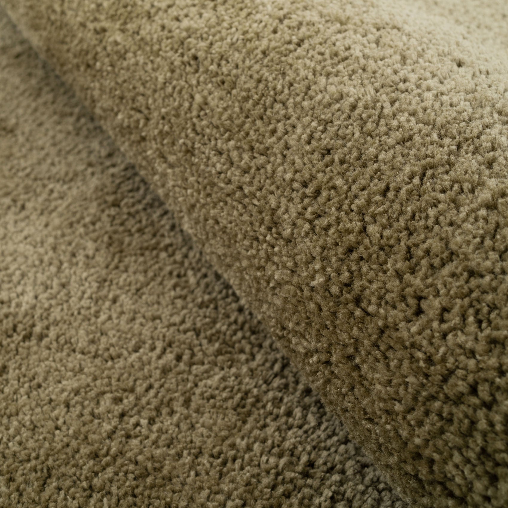 Premium Sage Green Shaggy Circle Rug - Sage