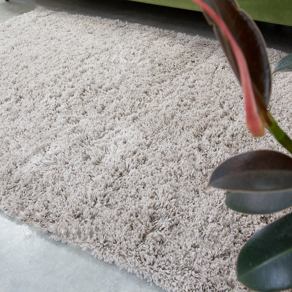 Soft Everyday Beige Shaggy Runner Rug