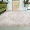 Soft Everyday Blush Pink Shaggy Rug