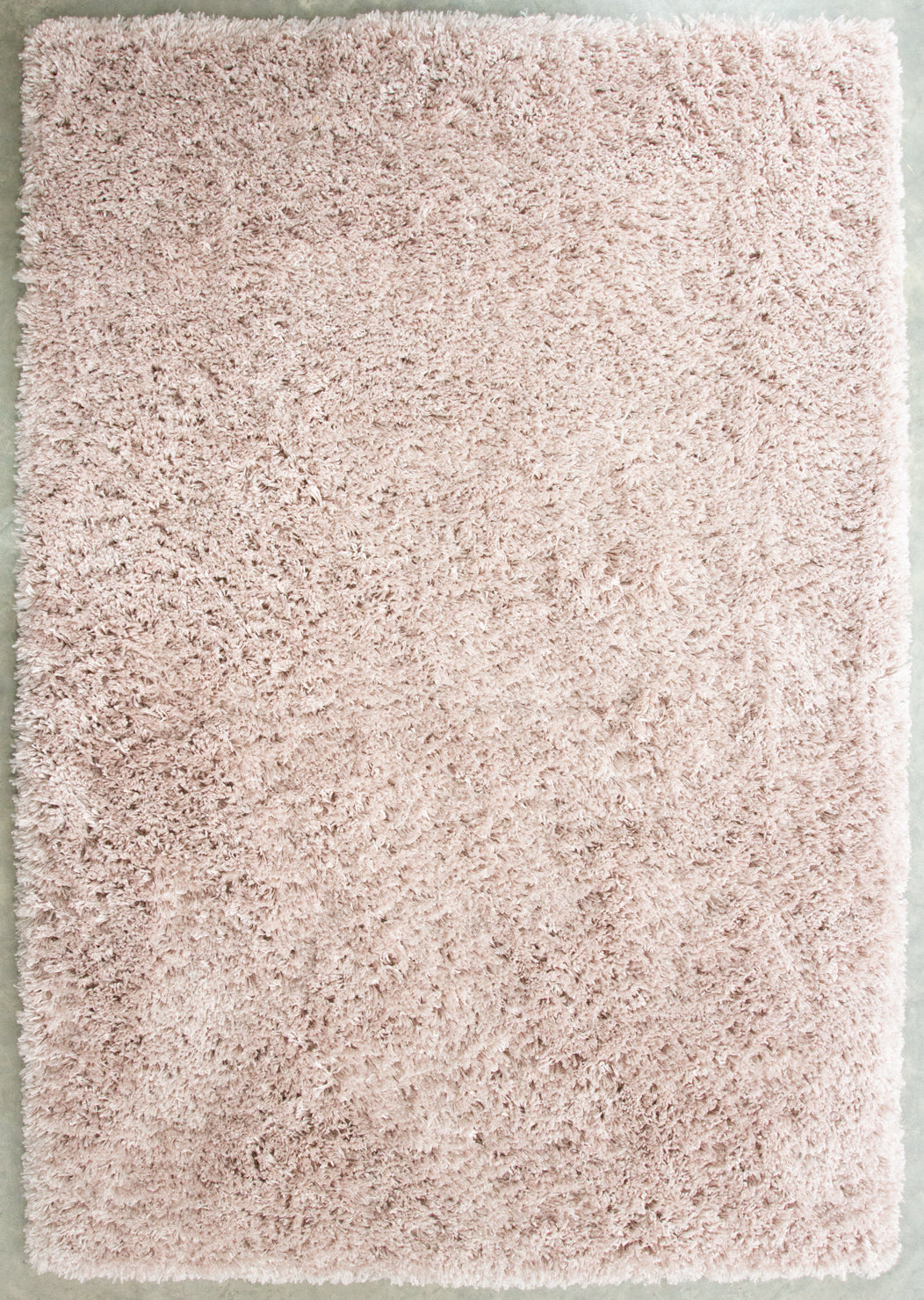 Soft Everyday Blush Pink Shaggy Rug