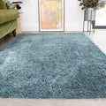 Soft Everyday Blue Shaggy Rug