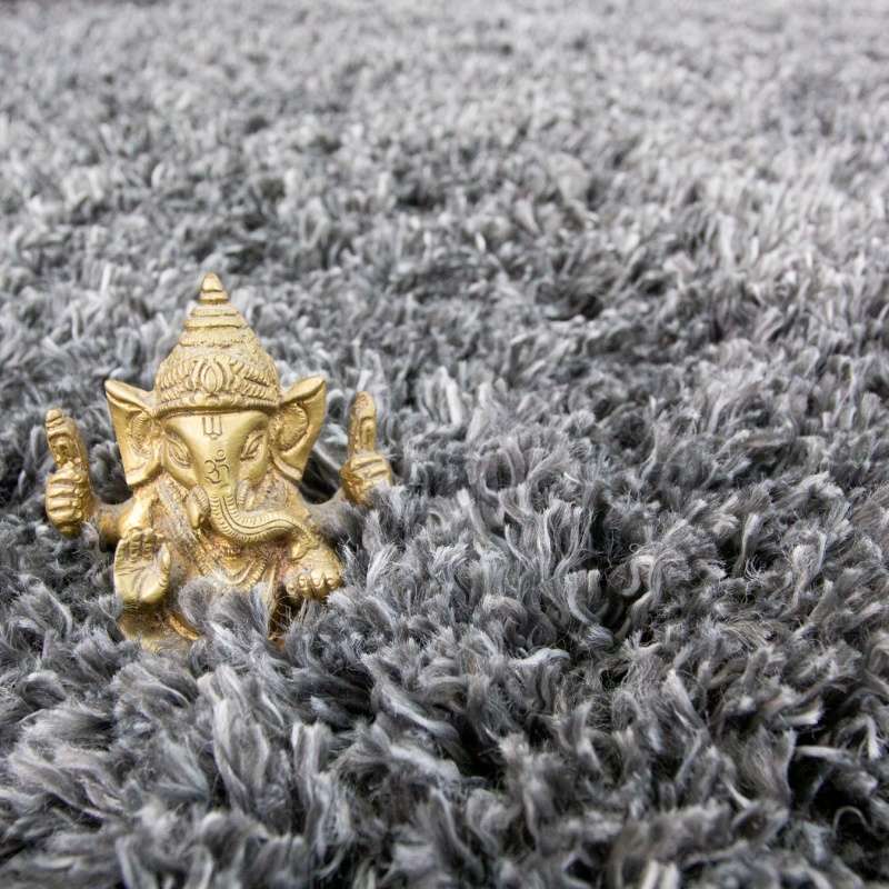 Soft Everyday Grey Shaggy Rug