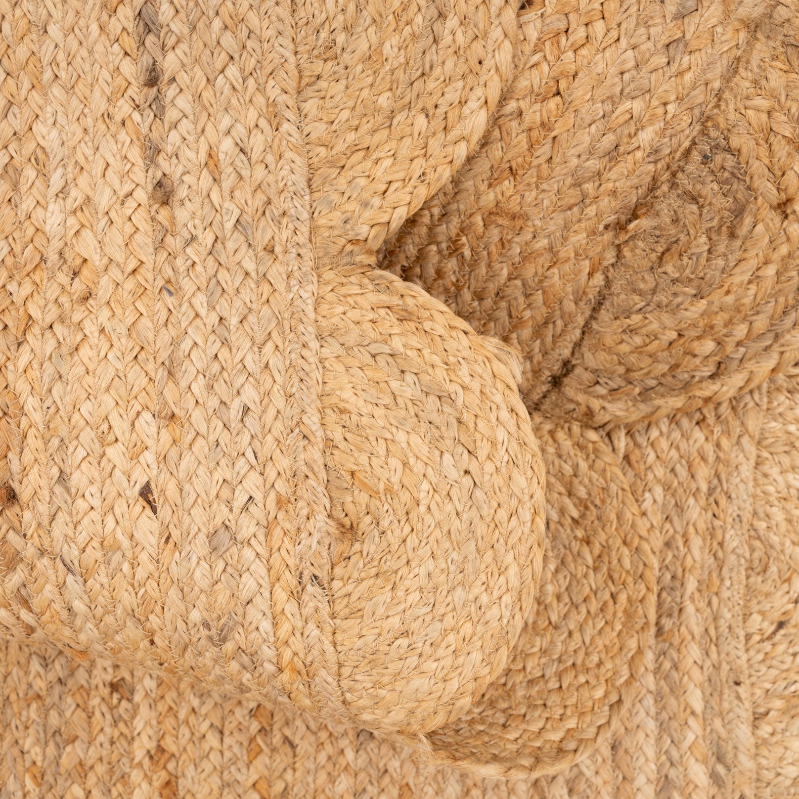 Rounded Edge Jute Runner Rug - Casper