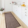 Brown Hard Wearing Runner Rugs