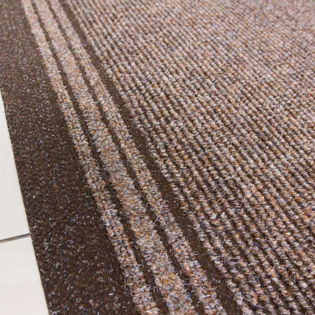 Brown Hard Wearing Runner Rugs