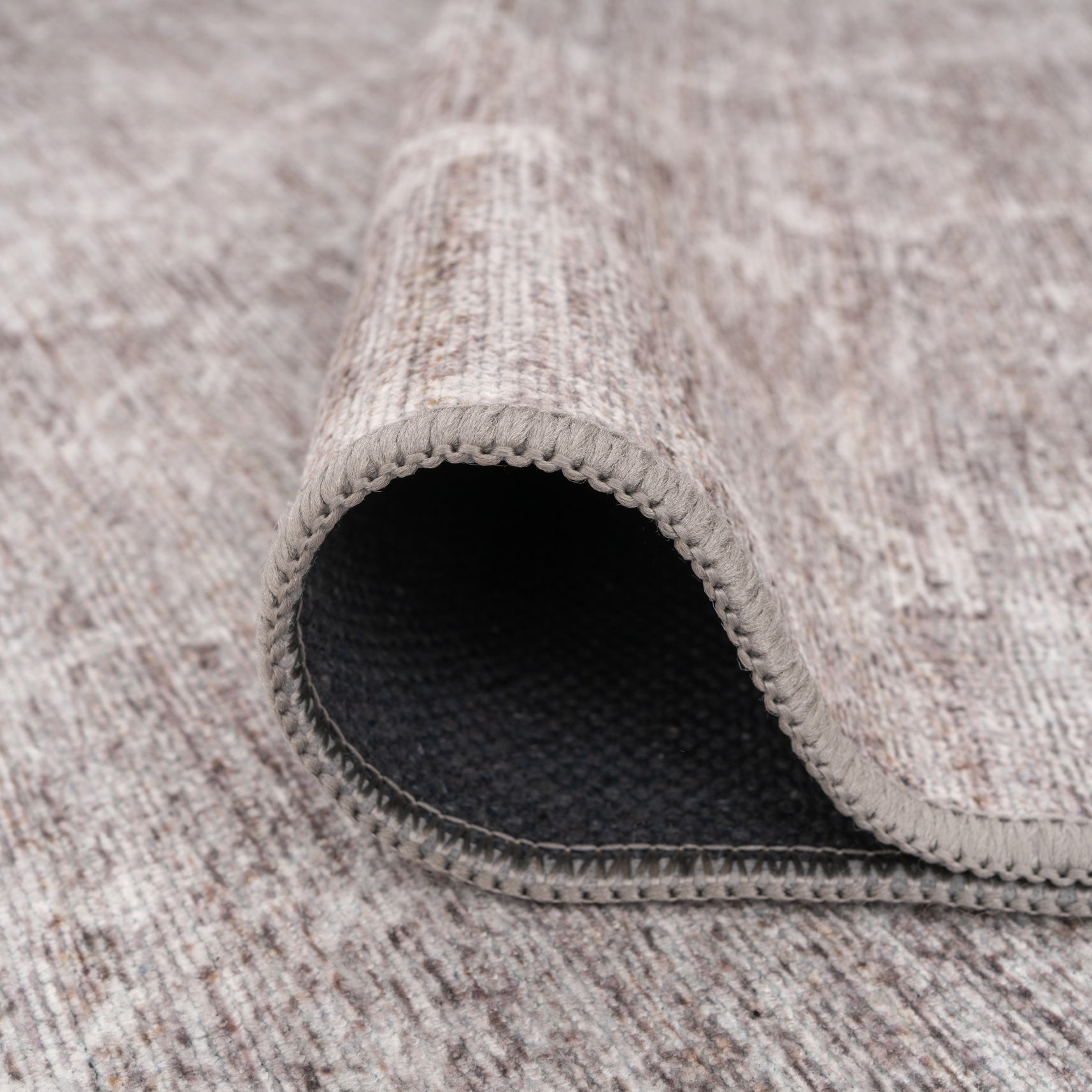 Washable Grey Kitchen Mat - Brindle