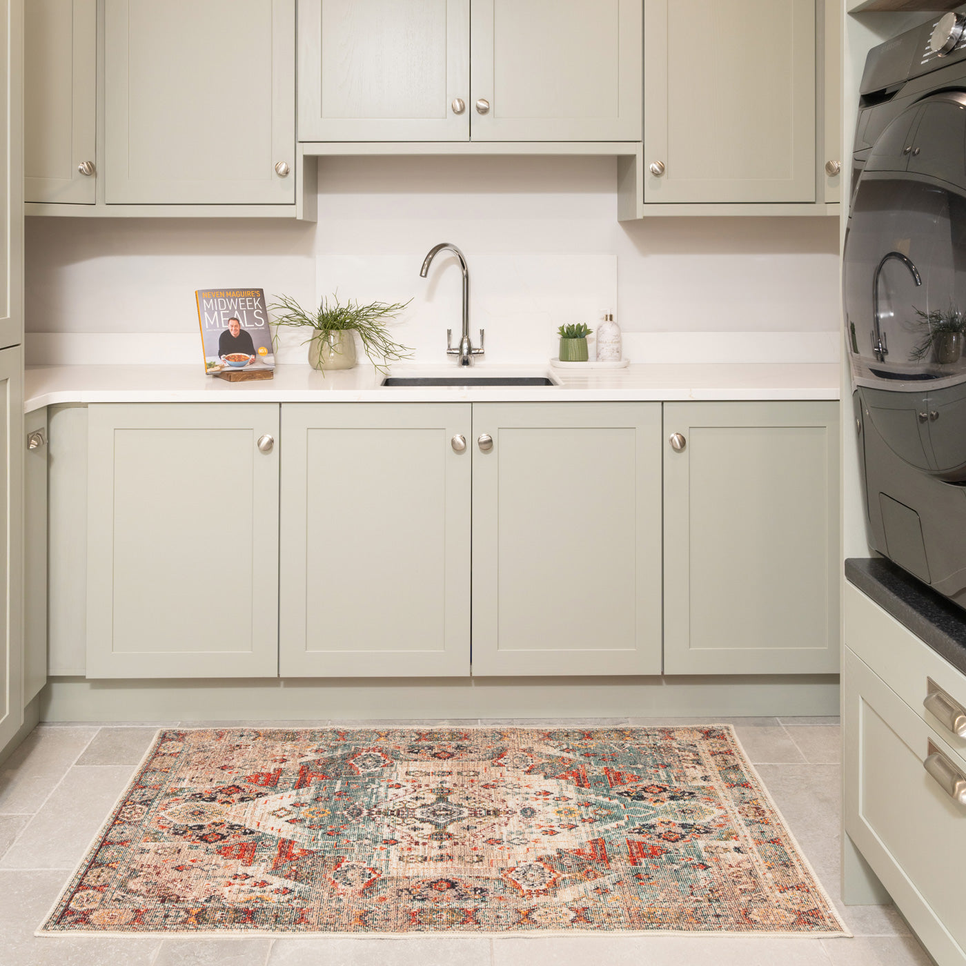 Washable Colourful Kitchen Mat - Hue