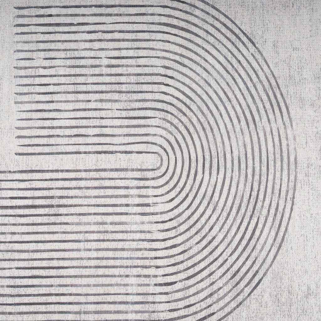 Washable Modern Wabi-Sabi Rug - Orb