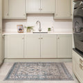 Washable Teal Kitchen Mat - Saxe
