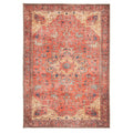 Kashan Washable Terracotta Rug - Viv