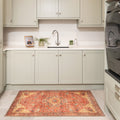 Washable Red Kitchen Mat - Viv