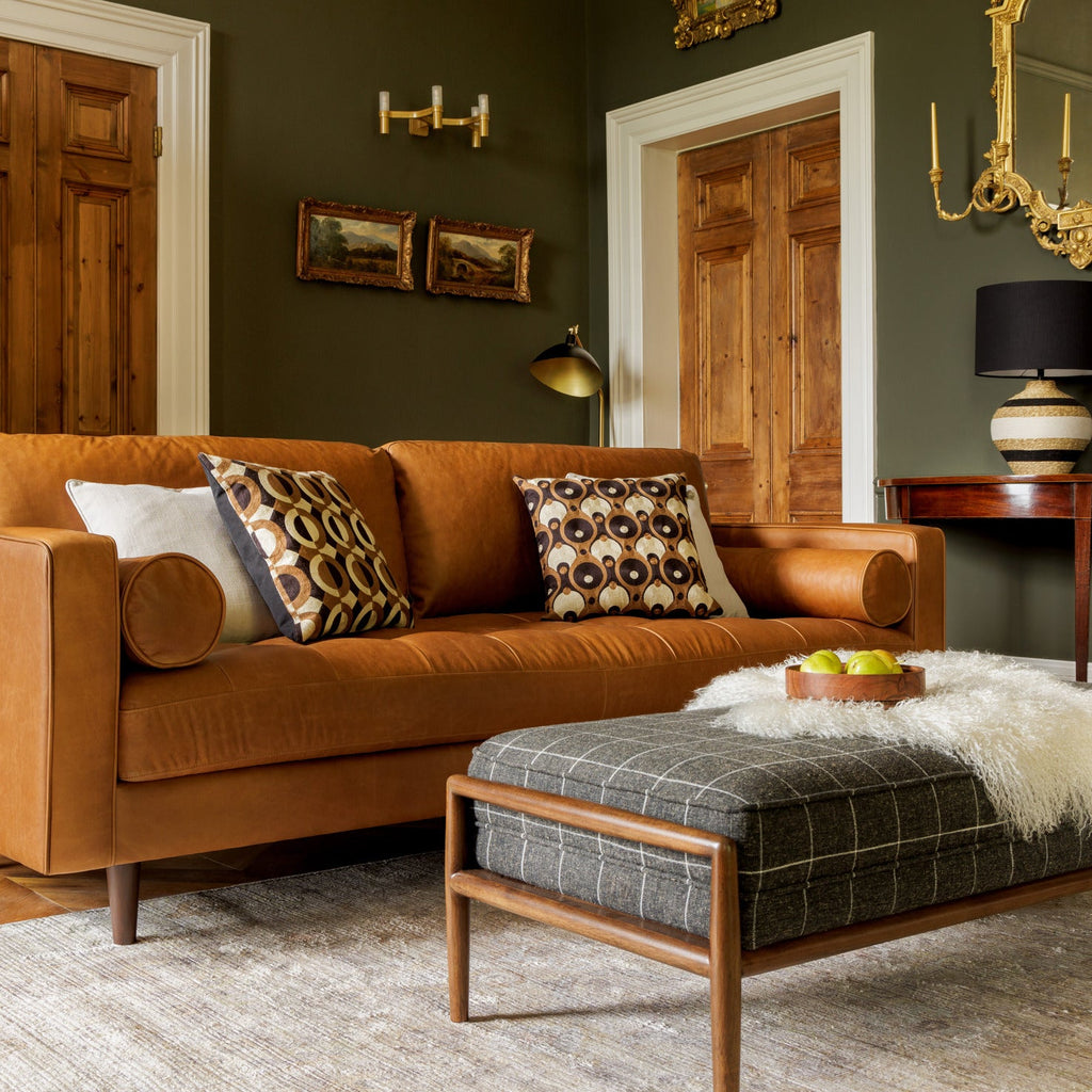 Distressed Yellow Regal Rug - Jade