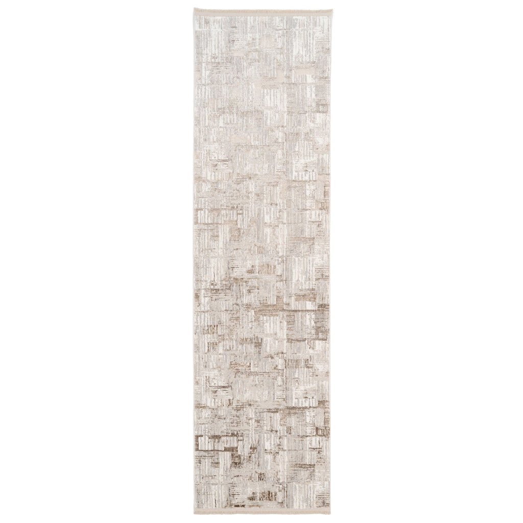 Lustre Gold Woven Print Rug - Eetu