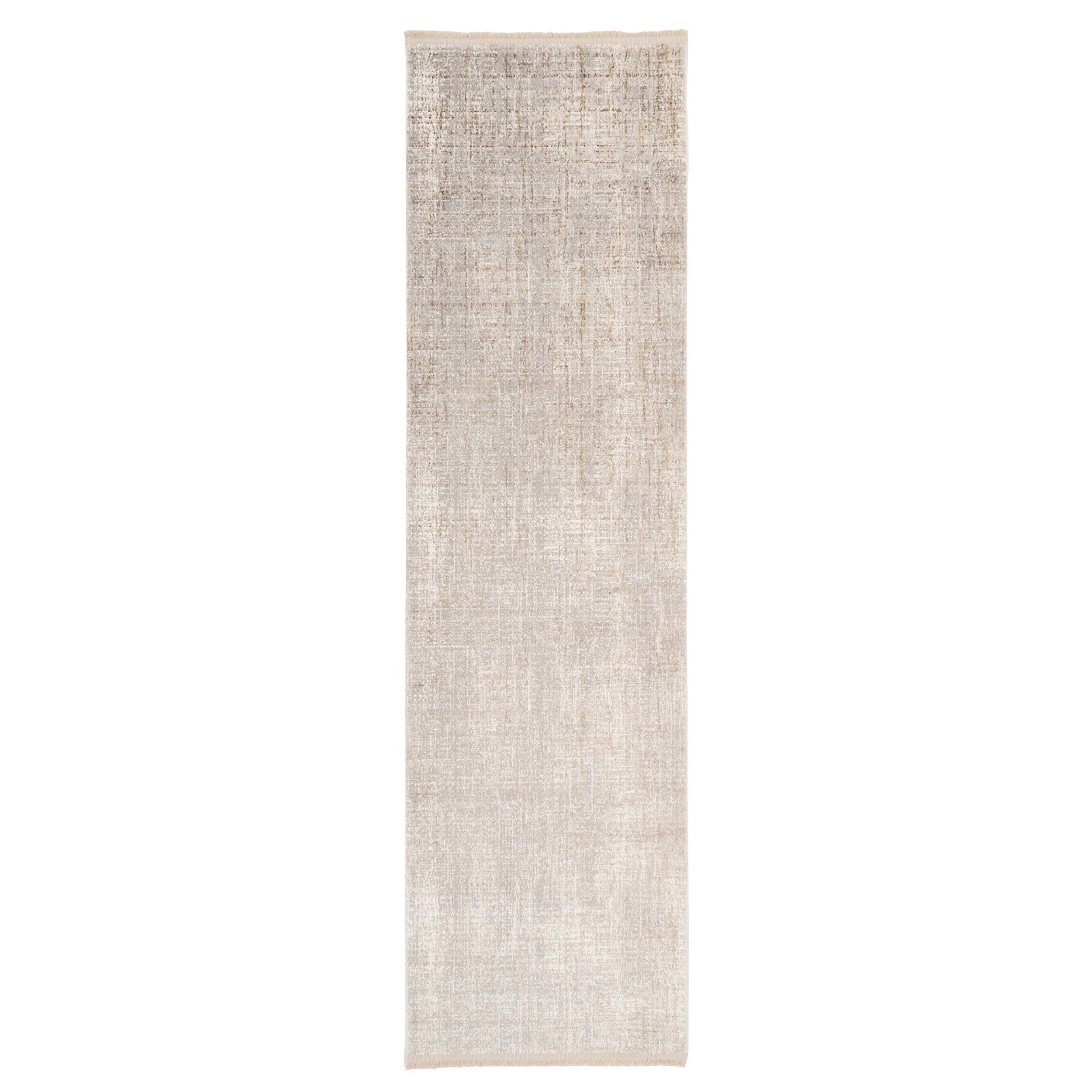 Golden Abstract Living Room Rug - Esme