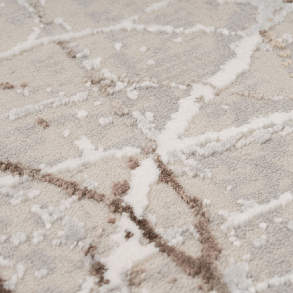 Marble Effect Lustre Rug - Ori