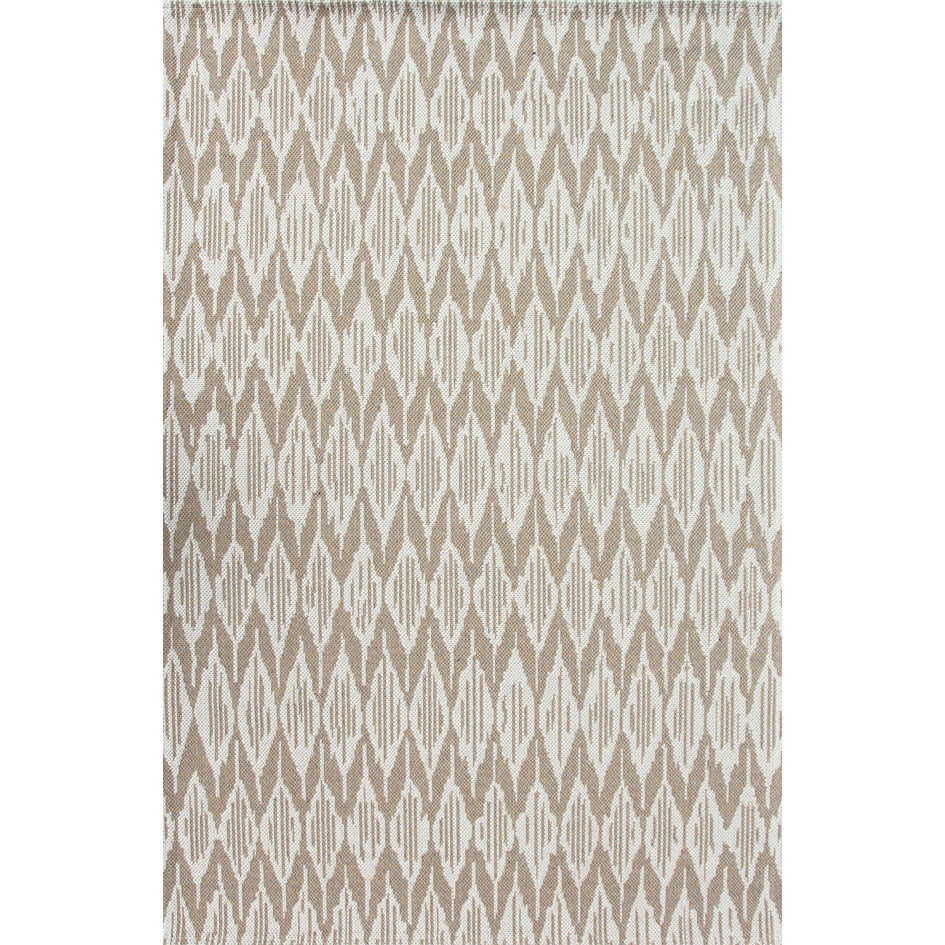 Natural Stripe Woven Sustainable Recycled Cotton Rug - Aden