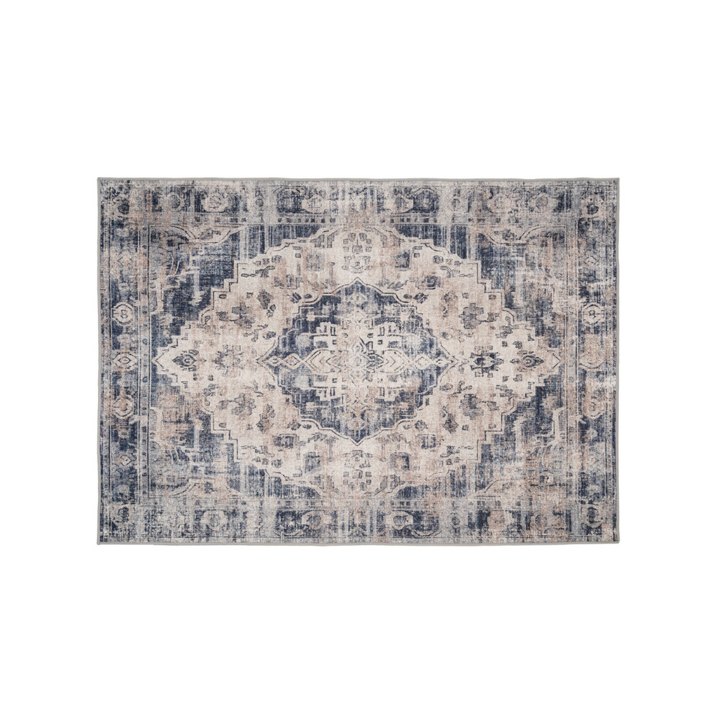 Washable Blue Kitchen Mat - Kith