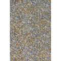 Ochre Luxurious Shaggy Living Room Rug
