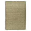 Green Bordered Wool Rug - Olann Green