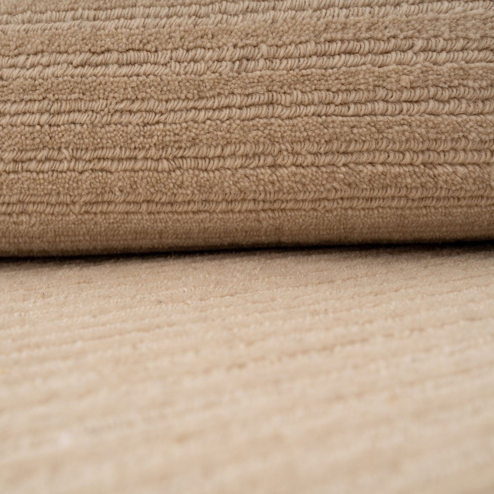 Neutral Bordered Wool Rug - Olann Neutral