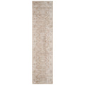 Beige Aztec Runner Rug
