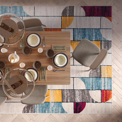 Colourful Wabi Sabi Area Rug