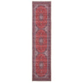 Flatwoven Washable Red Oriental Runner - Tullow