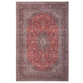 Flatwoven Washable Red Oriental Area Rug - Tullow