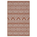 Dark Terra Flatweave Indoor Outdoor Rug - Ruskin