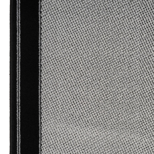 Black Border Stair Carpet Runner - Cut to Measure