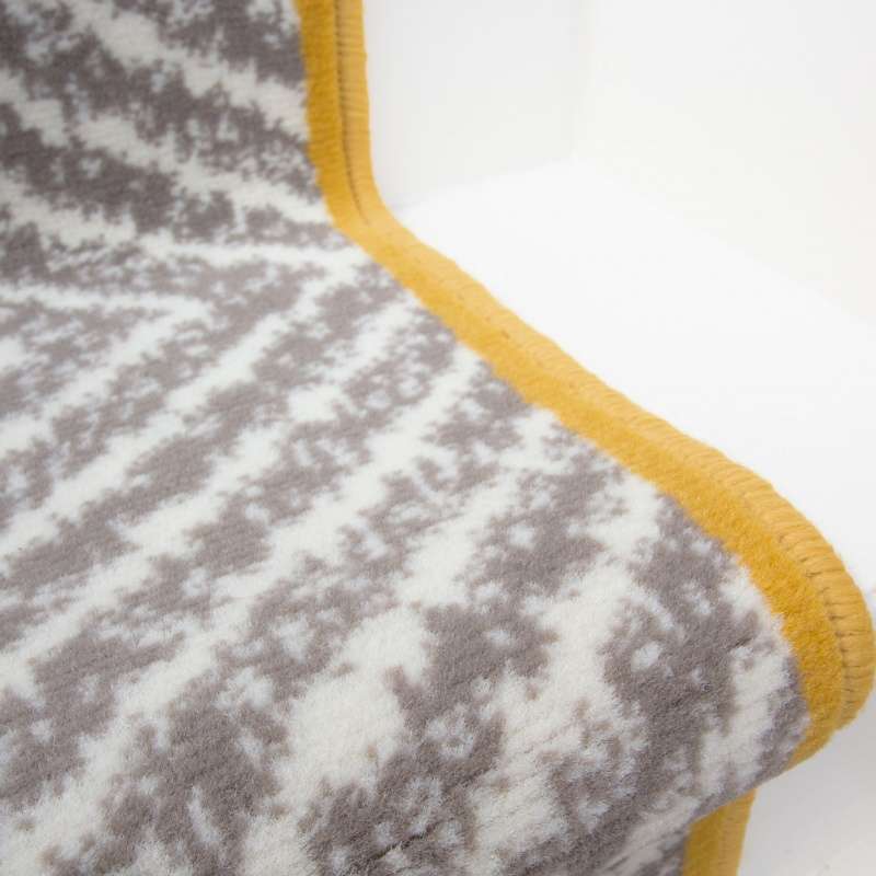 Beige Diamond Print Stair Carpet Runner - Cut to Measure