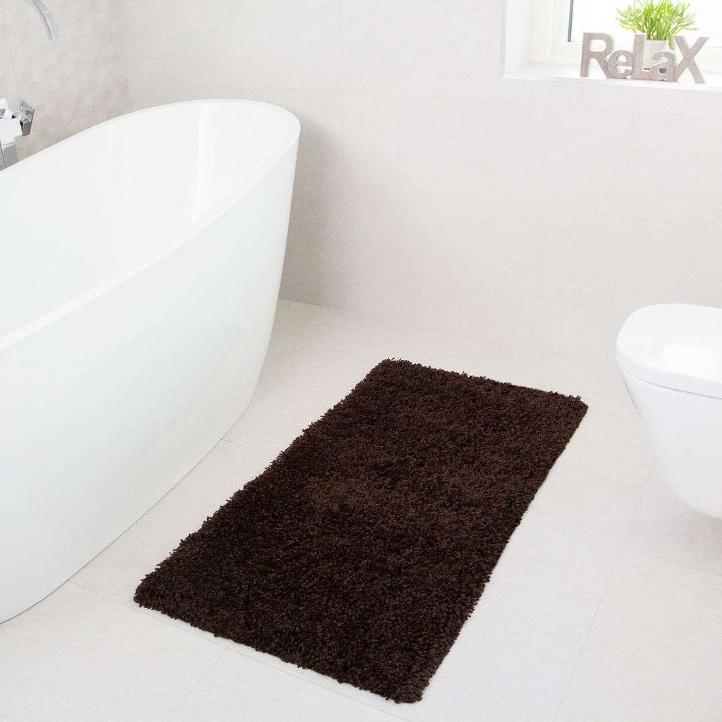 Brown Shaggy Rug