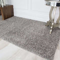 Silver Shaggy Rug