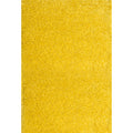 Yellow Shaggy Rug