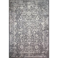 Grey Distressed Traditional Rug