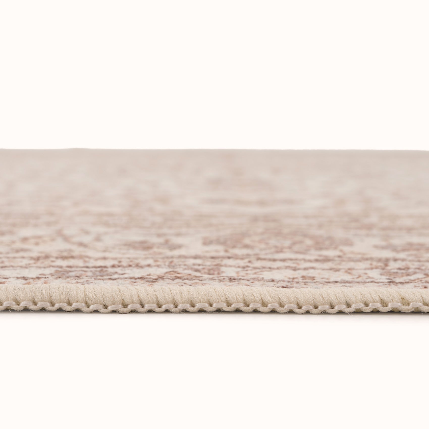 Soft Washable Cream Bathroom Mat - Adeline